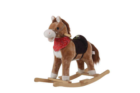 Cheval à Bascule en Bois