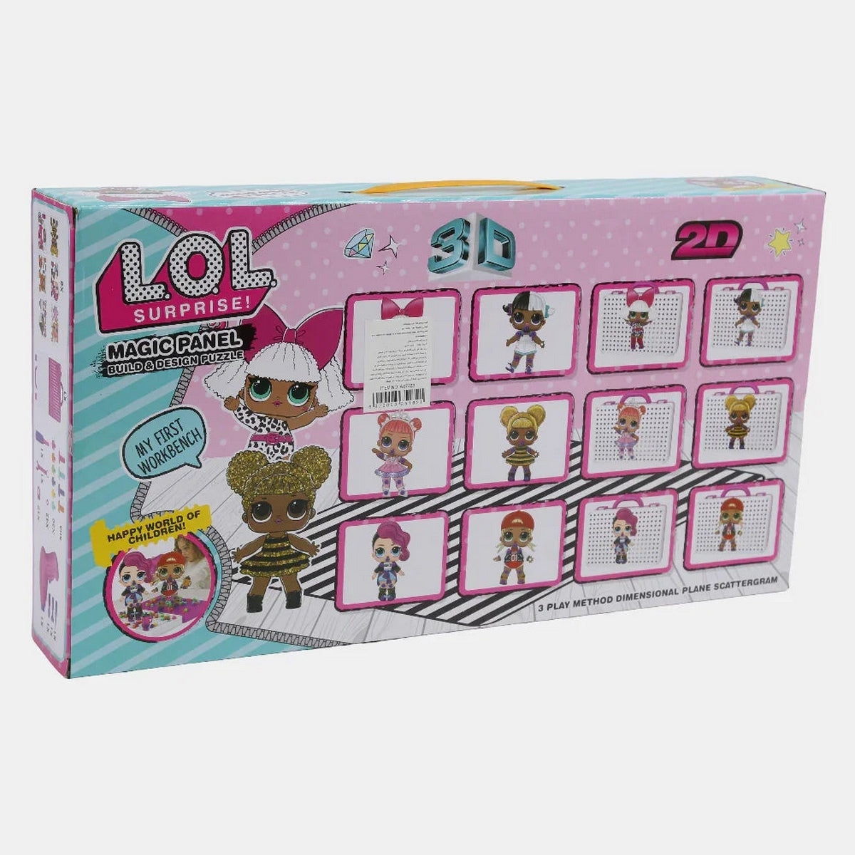 Établi Magic Panel LOL Surprise – Puzzle à Visser 36 Pièces