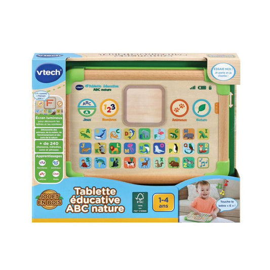 Tablette Éducative en Bois ABC Nature VTech