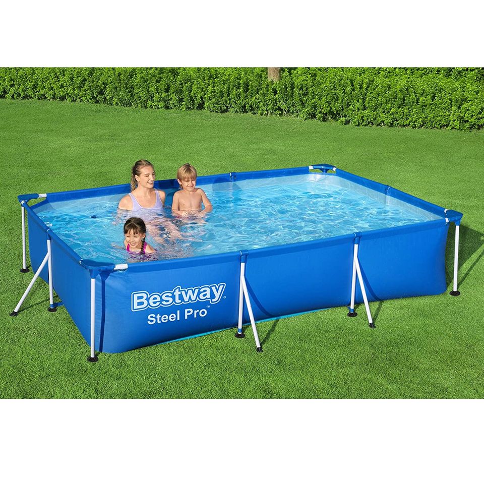 Piscine Hors Sol Rectangulaire – Bestway Steel Pro™ 300 x 201 x 66 cm avec Pompe
