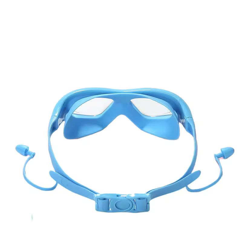 Lunettes de natation pour enfants avec bouchons d’oreilles intégrés – Étanches et anti-buée