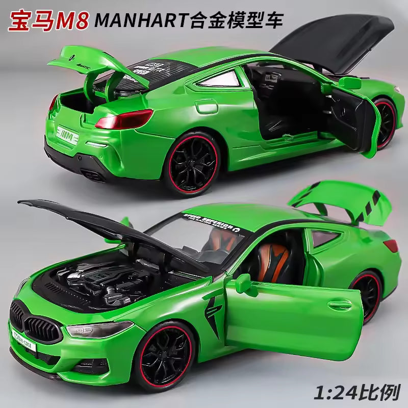 Modèle réduit BMW M8 Coupe Performance - Échelle 1:24