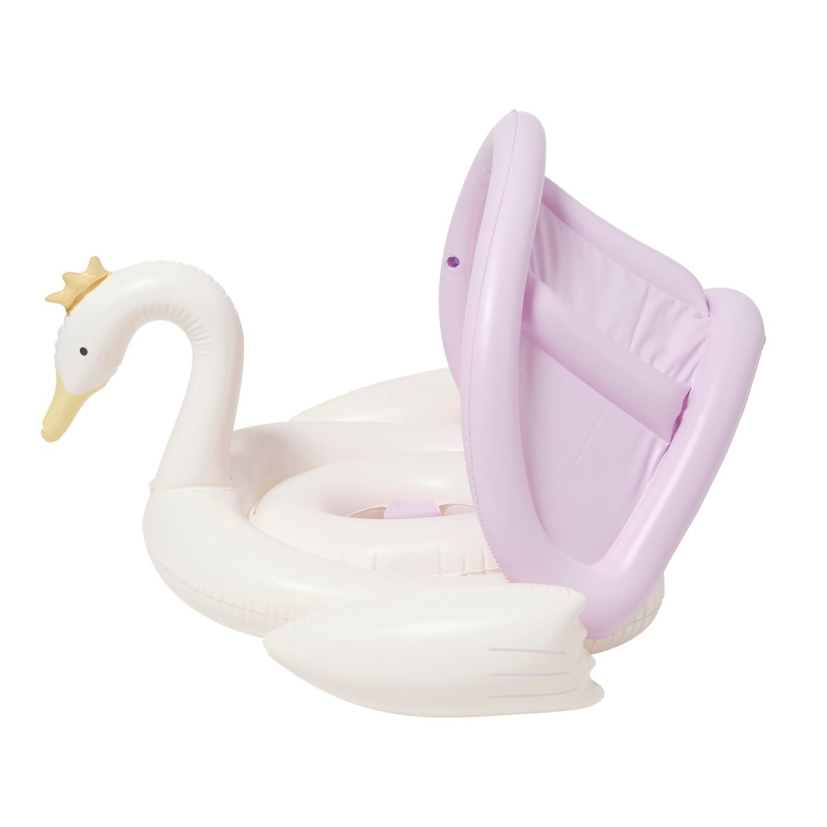 Bouée Multicolore Cygne Princesse Sunlife avec Pare-Soleil