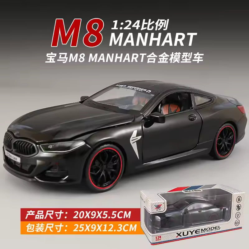 Modèle réduit BMW M8 Coupe Performance - Échelle 1:24