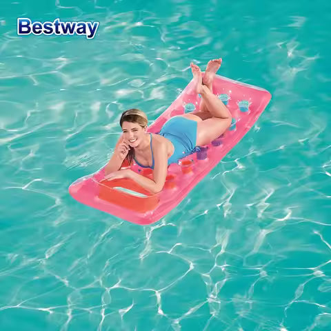 Chaise Longue Flottante Bestway – Hamac Gonflable pour Piscine, 188 x 71 cm