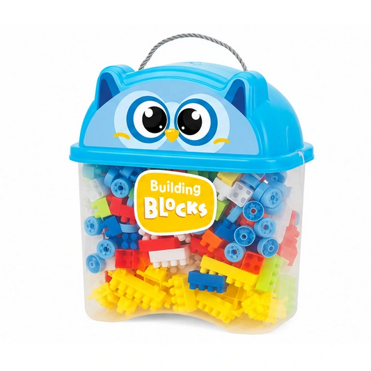 Blocs de Construction Souples TPR Hibou – Boîte de Rangement