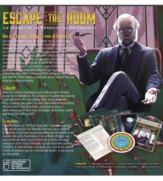 Escape the Room – Le secret de la retraite du Dr Gravely - Ravensburger