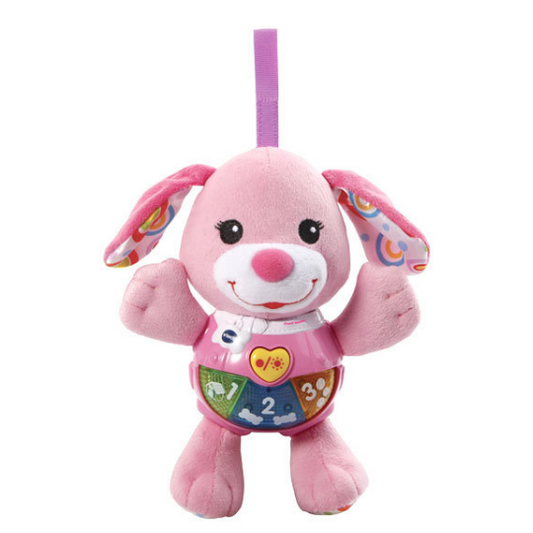 Peluche Musicale Chant'Toutou Rose VTech