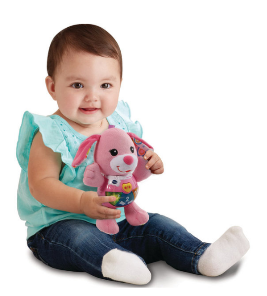 Peluche Musicale Chant'Toutou Rose VTech