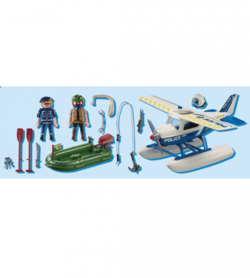 Playmobil City Action – Hydravion de Police et Bandit