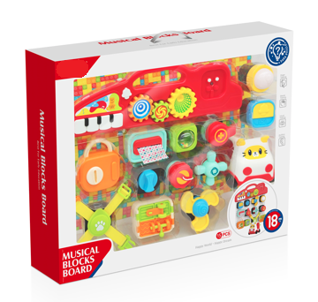 Musical Blocks Board – Tableau d’Apprentissage Musical Interactif pour Enfants - Huanger
