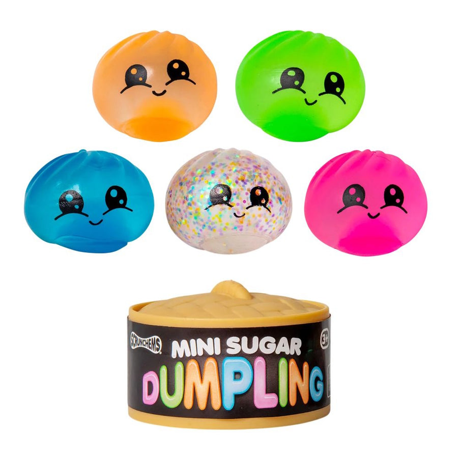 Mini-raviolis Anti-stress Scrunchems – Petit Dumpling Surprise Sensorielles