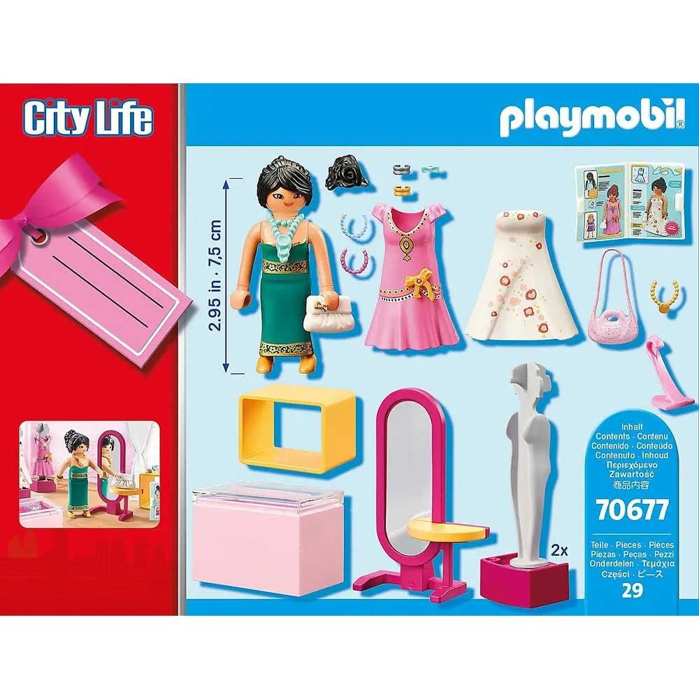 Playmobil City Life : La Maison Moderne / Boutique de Mode