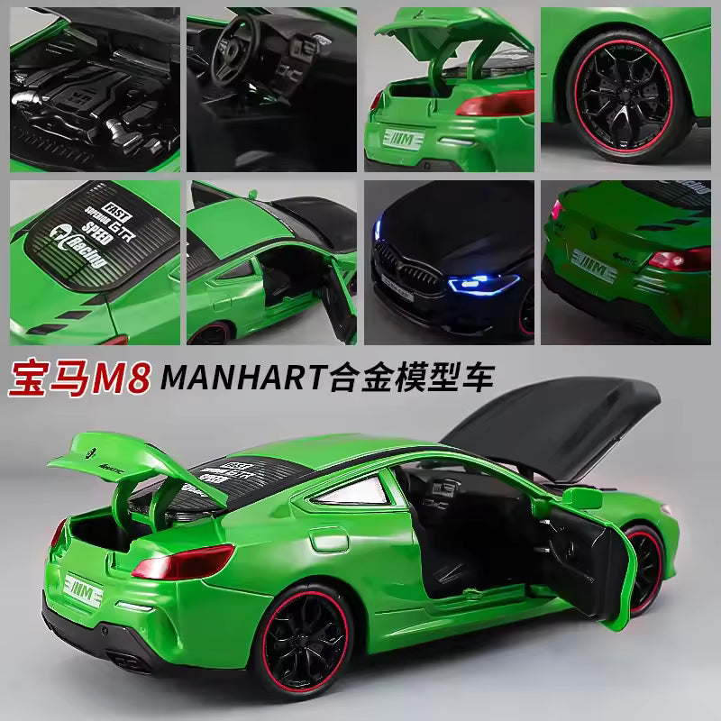 Modèle réduit BMW M8 Coupe Performance - Échelle 1:24