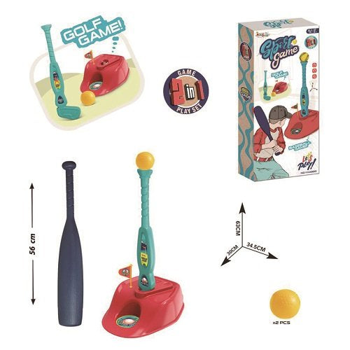Set Sport Game 2 en 1 pour Enfant – Baseball et Golf