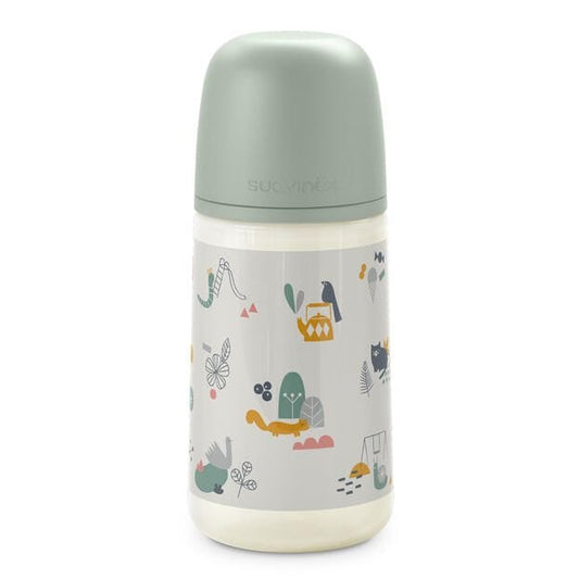 Biberon Suavinex Walk in The Park 270ml – Vert – 3m+
