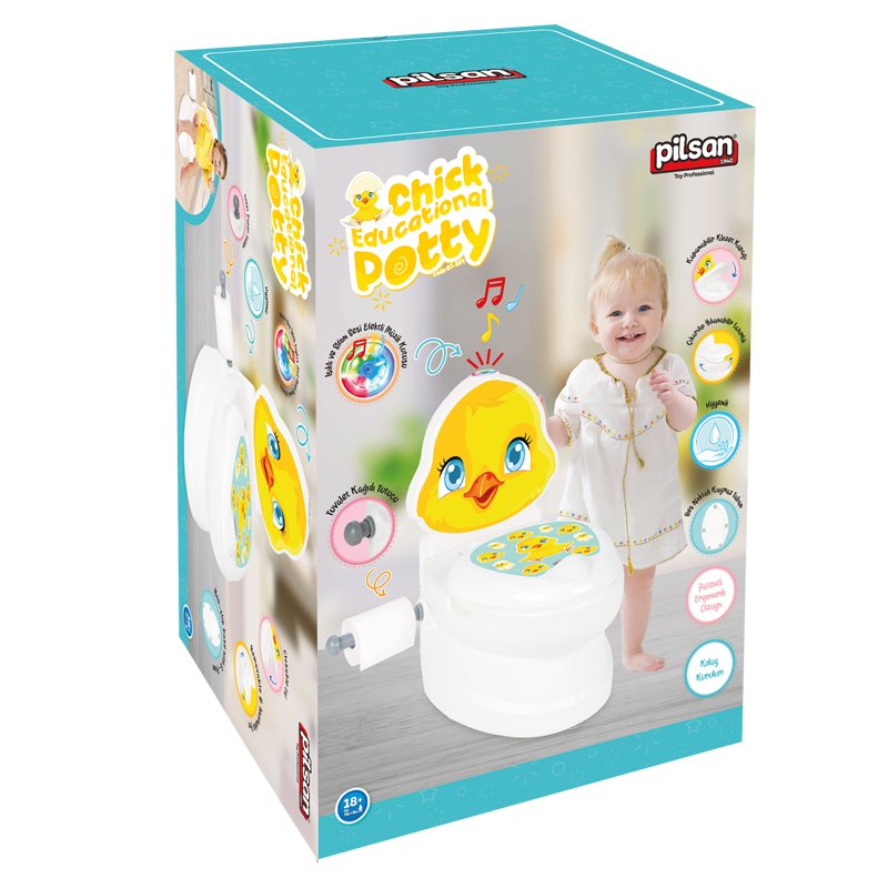 Siège de Toilette Éducatif pour Bébé (18m+) - Pilsan
