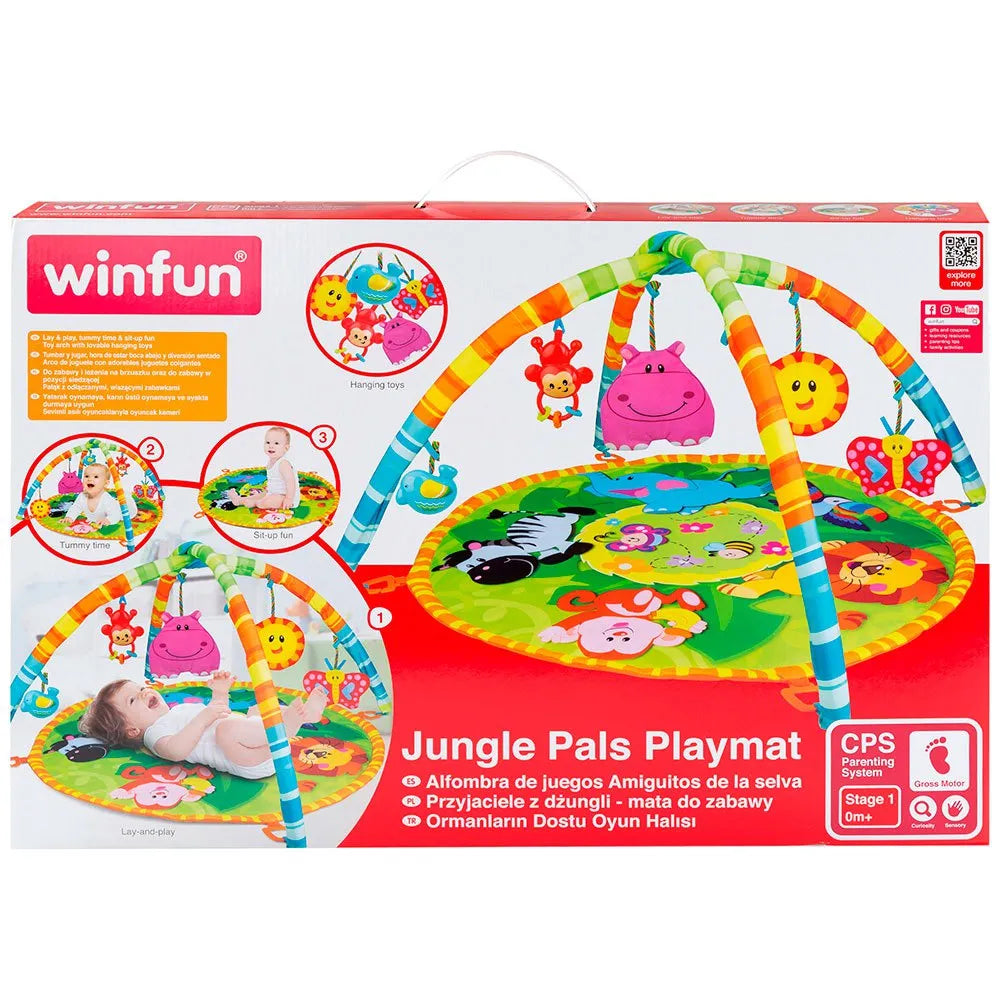 Tapis d’Éveil Trapèze Jungle – Winfun