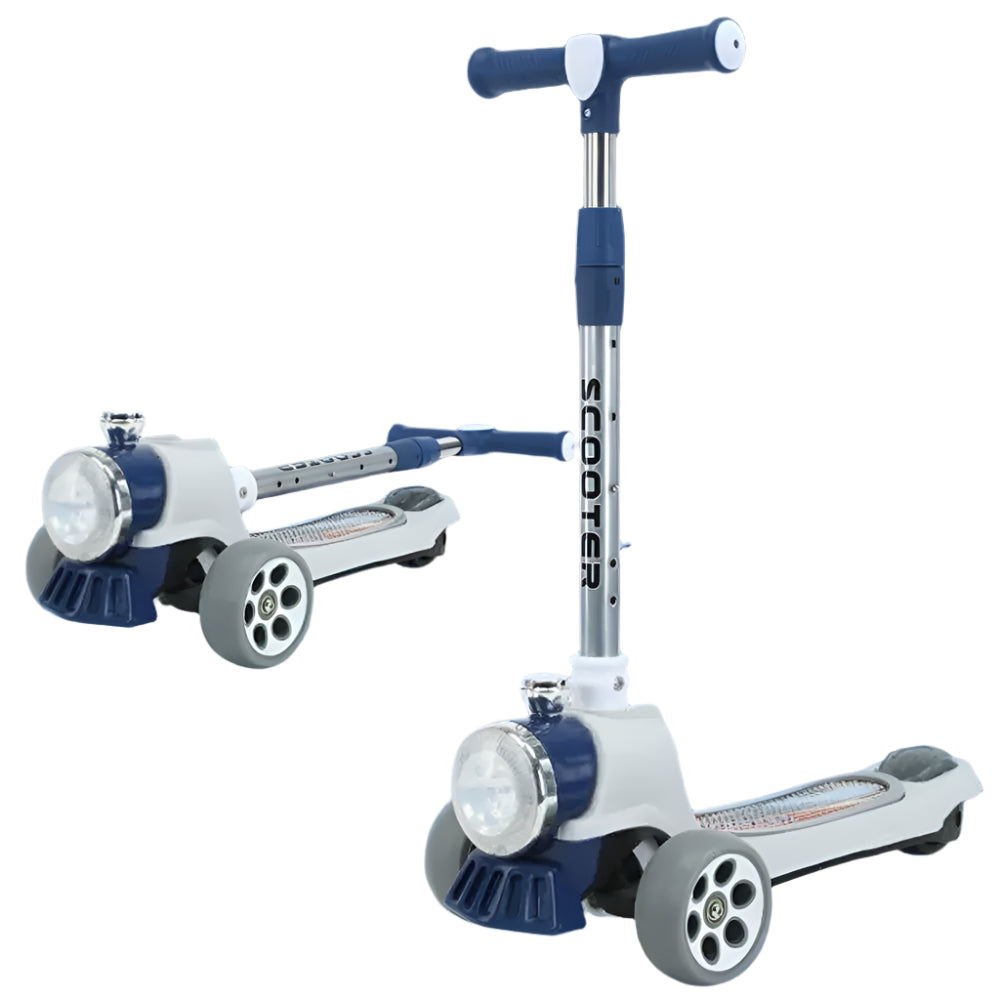 Trottinette 3 Roues Enfant avec Lumière Frontale