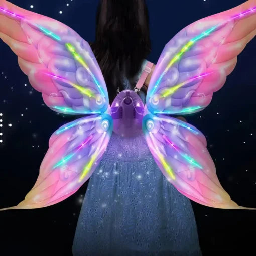 Licorne Lumineuse LED – Ailes de Papillon Ange Princesse