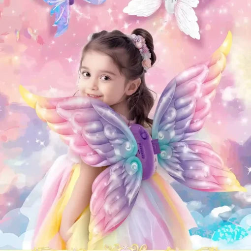 Licorne Lumineuse LED – Ailes de Papillon Ange Princesse
