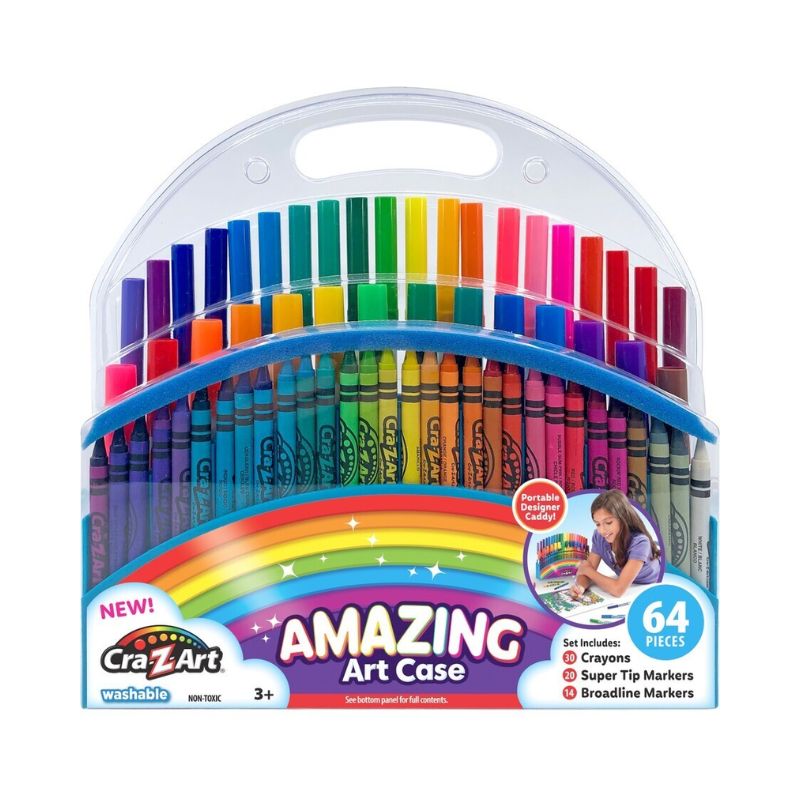 Mallette d’art Cra-Z-Art – 64 pièces