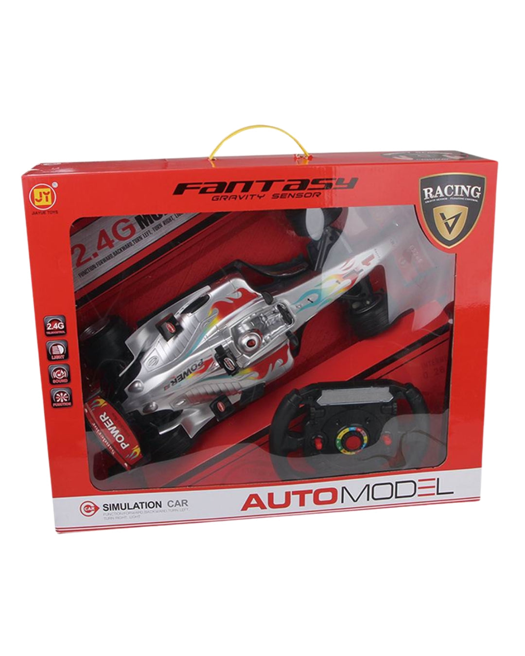 Voiture F1 Télécommandée – Bolide RC Échelle 1:10 avec Volant de Simulation