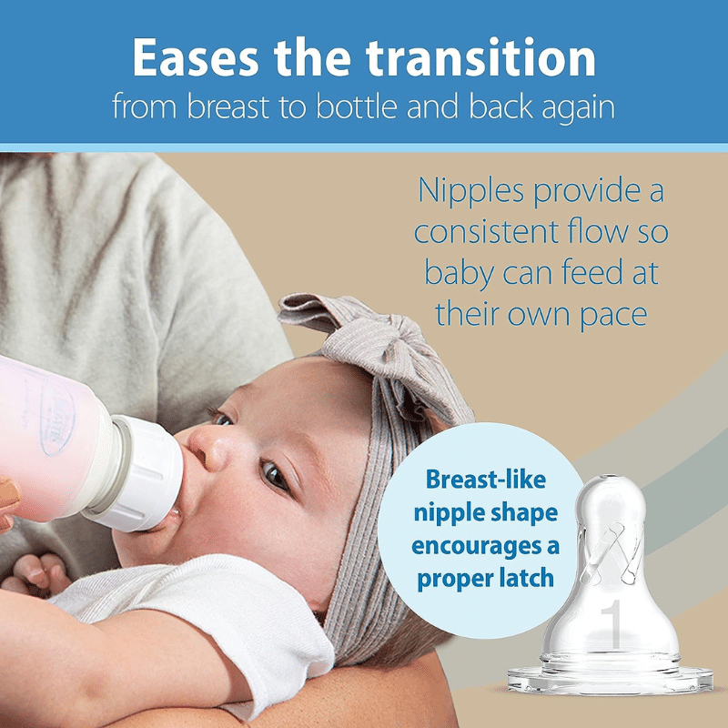 Biberon en verre étroit Dr. Brown’s Natural Flow® Anti-Colic Options+™ 120 ml