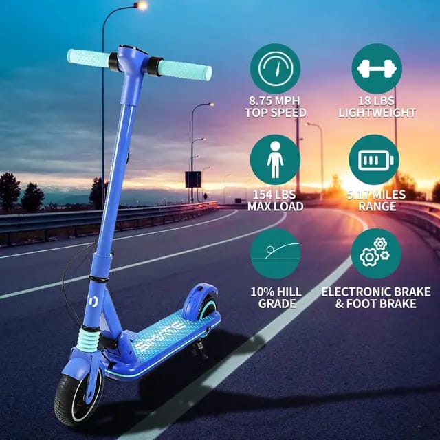 Trottinette Électrique Enfant S3 (6 à 16 ans)