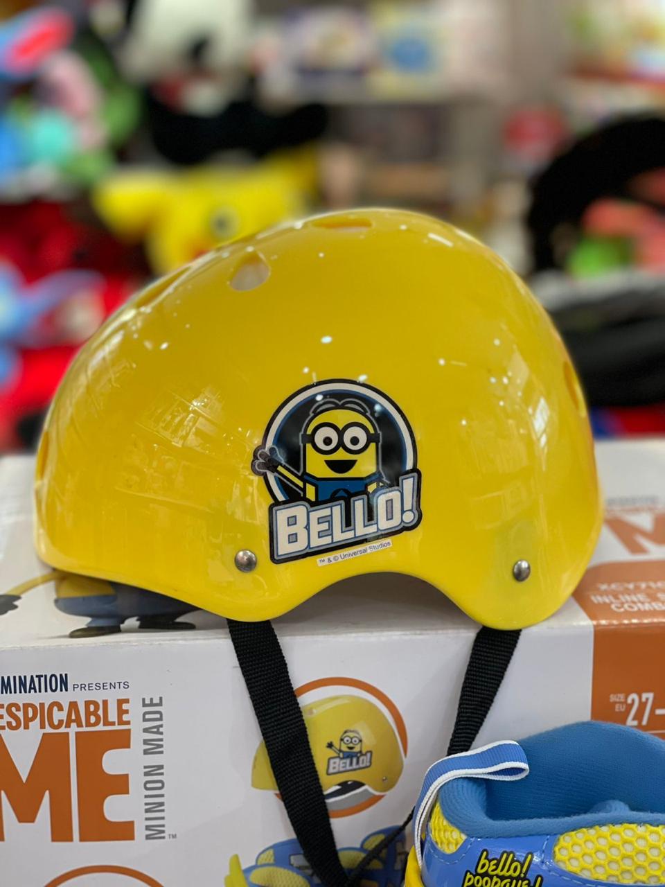 Patins à roulettes Minions – Set complet avec protections et casque