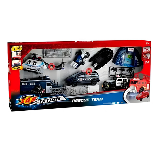Ensemble de Jeu Patrouille de Police (8 Pièces)
