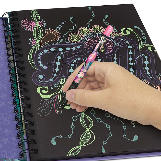 Stylos à encre gel – Couleurs néon et métallisées