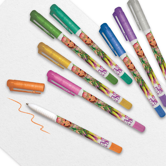 Stylos à encre gel – Couleurs néon et métallisées