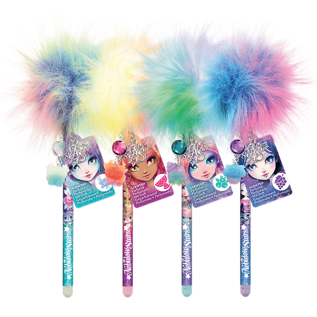 Stylo à pompon parfumé – Nebulous Stars