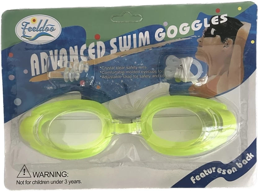 Lunettes de Natation avec Bouchons d'Oreilles