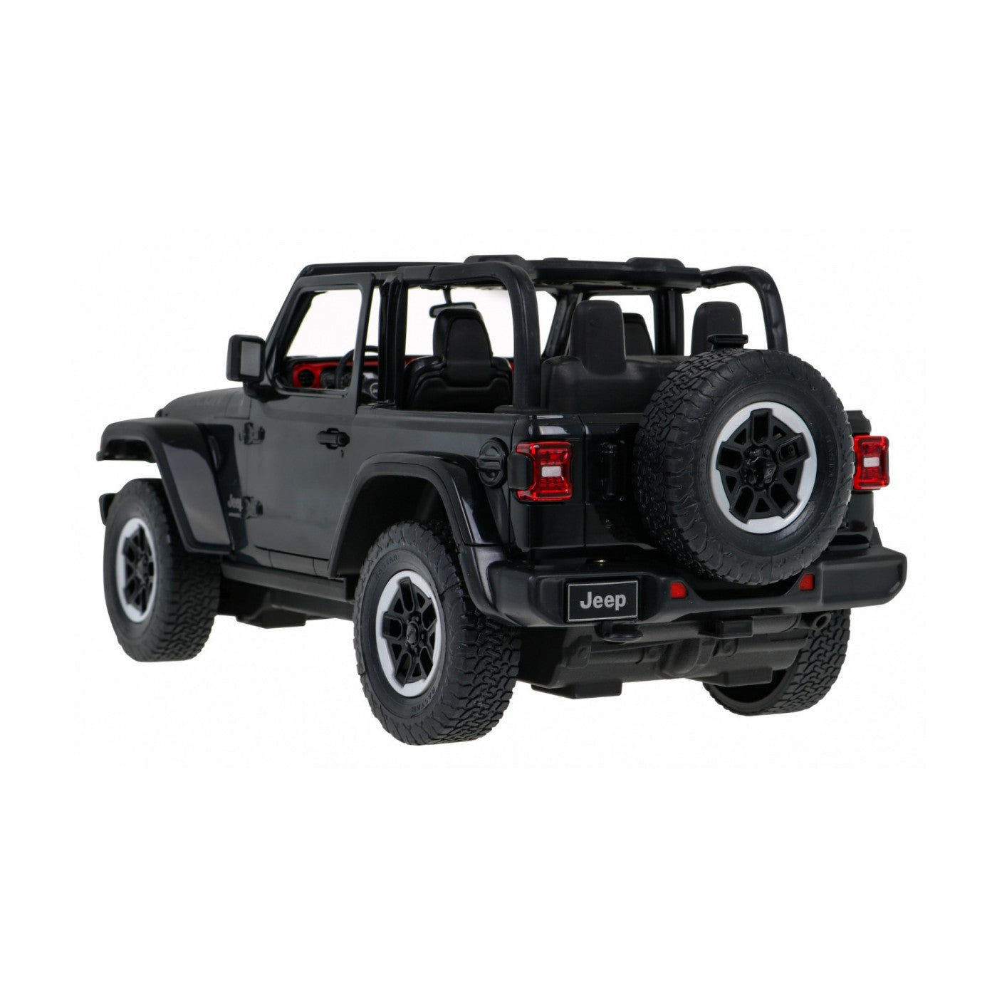 Voiture radiocommandée Jeep Wrangler Rubicon Noir 1:14 - Rastar