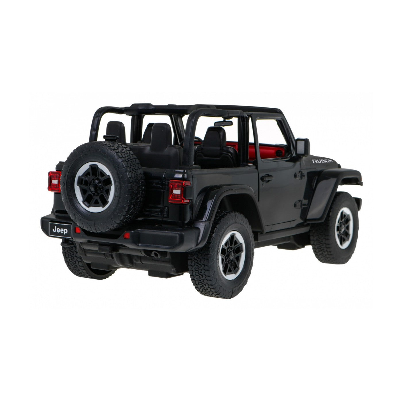 Voiture radiocommandée Jeep Wrangler Rubicon Noir 1:14 - Rastar