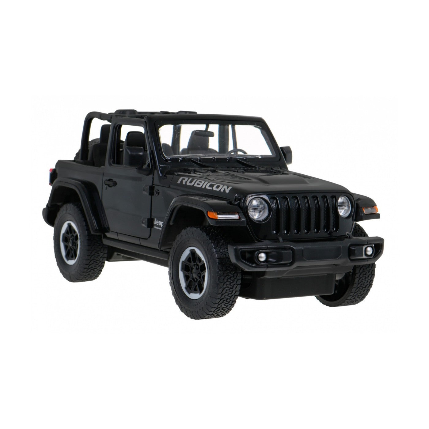 Voiture radiocommandée Jeep Wrangler Rubicon Noir 1:14 - Rastar