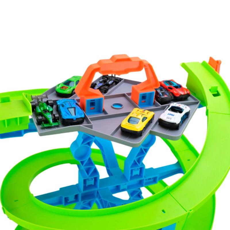 Autotrack HSGlobal Toys « High Speed Track » – 4 voitures