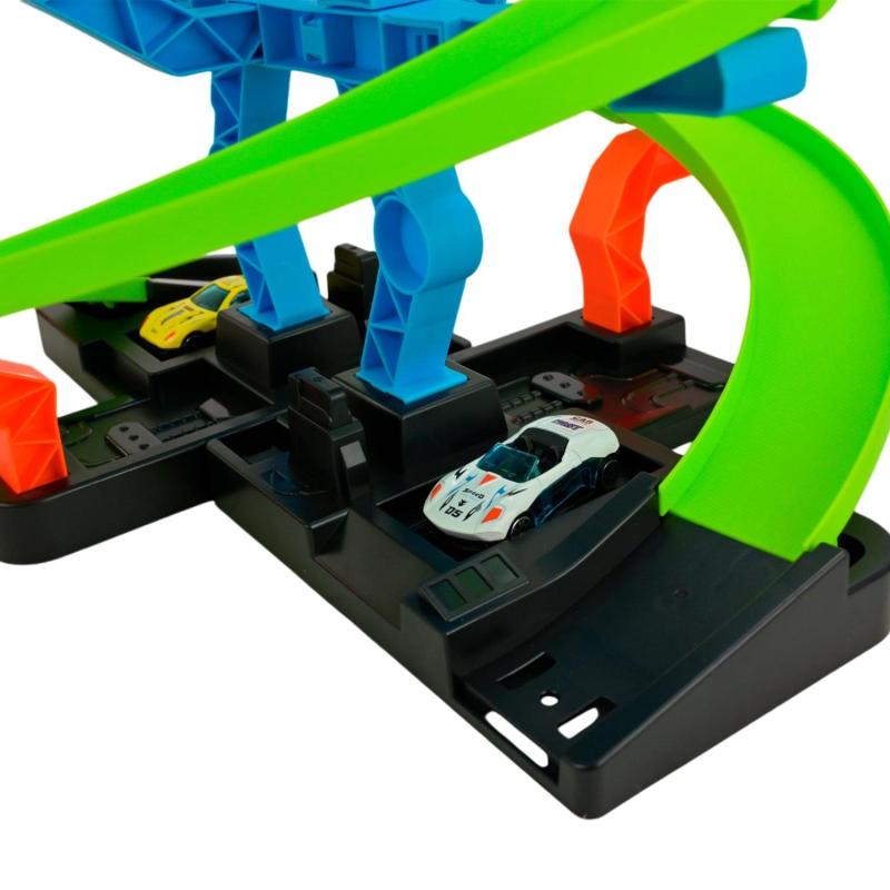 Autotrack HSGlobal Toys « High Speed Track » – 4 voitures