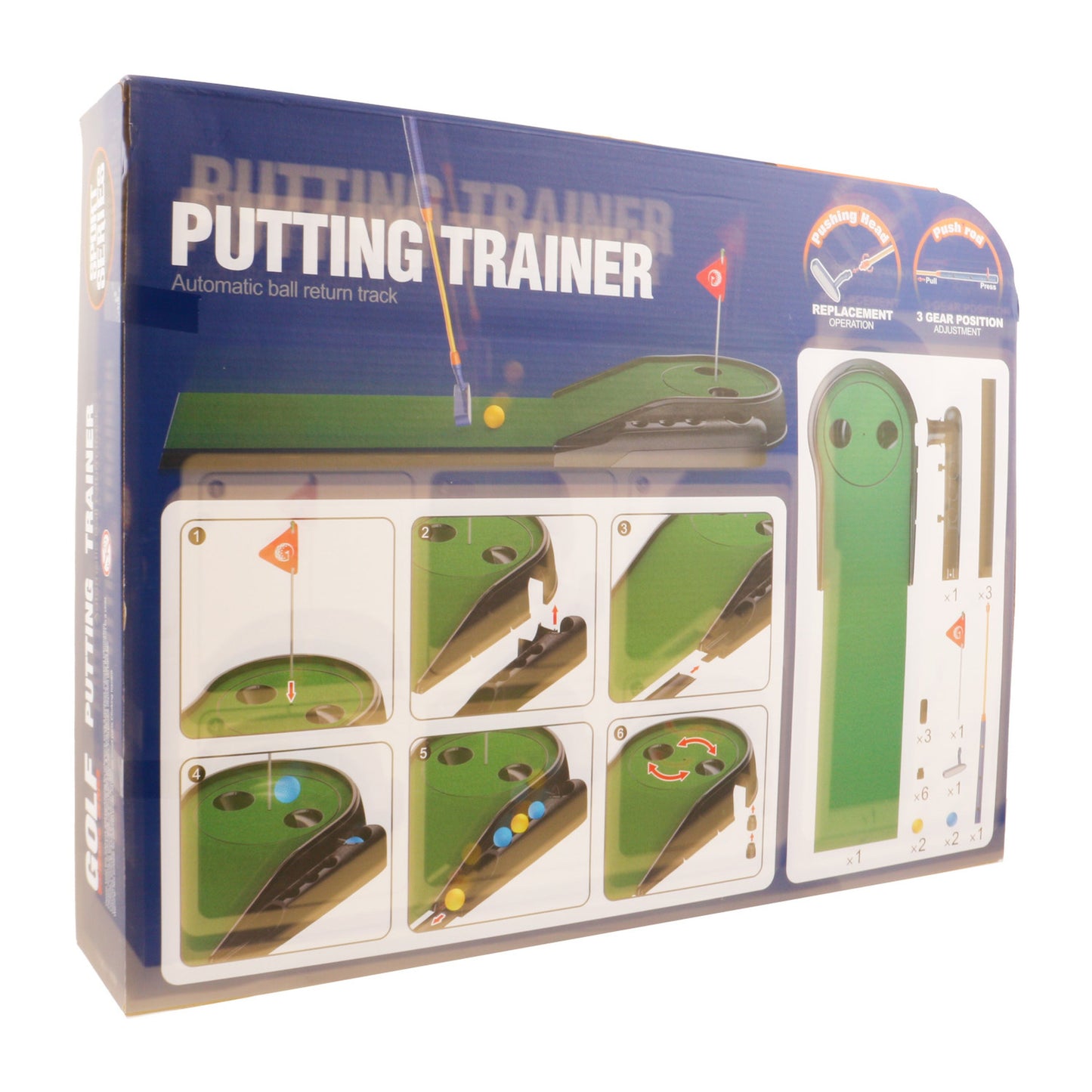 Coffret Golf pour Enfants 21 Pièces - Set de Mini Golf Putter Éducatif