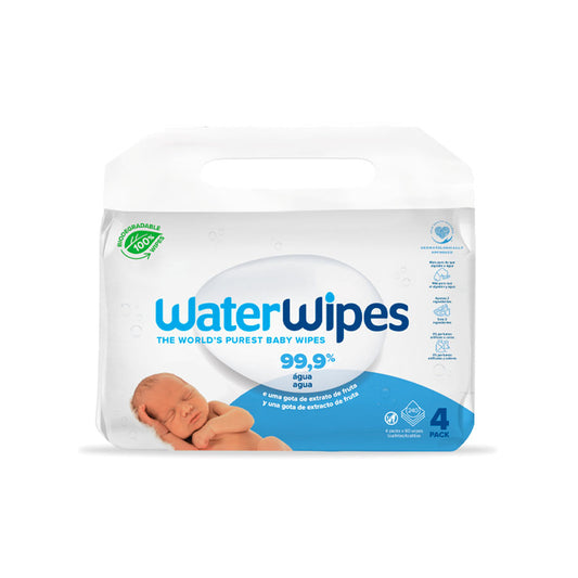 Lingettes Waterwipes (3+1 gratuit)