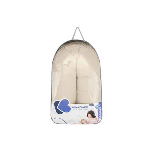 Coussin de Grossesse et d’Allaitement Big Beige – Kikabboo