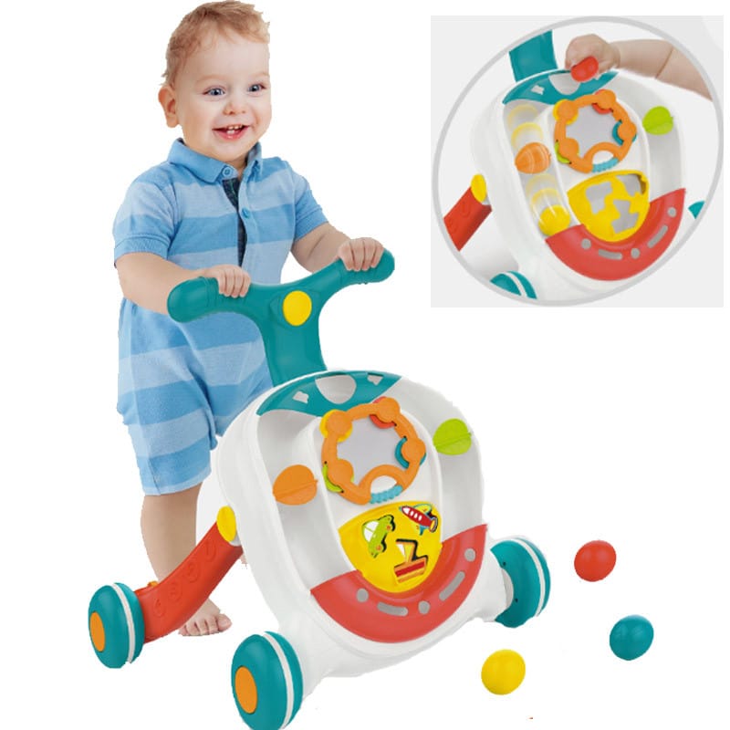 Trotteur de Marche à Balles - Centre d’Activités Éducatif pour Bébé - Huanger