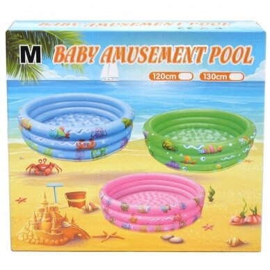 Piscine Gonflable Ronde – 120 cm de diamètre - bleu