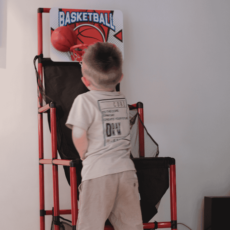Set de Basketball Indoor pour Enfant – Panier et Ballons avec Structure