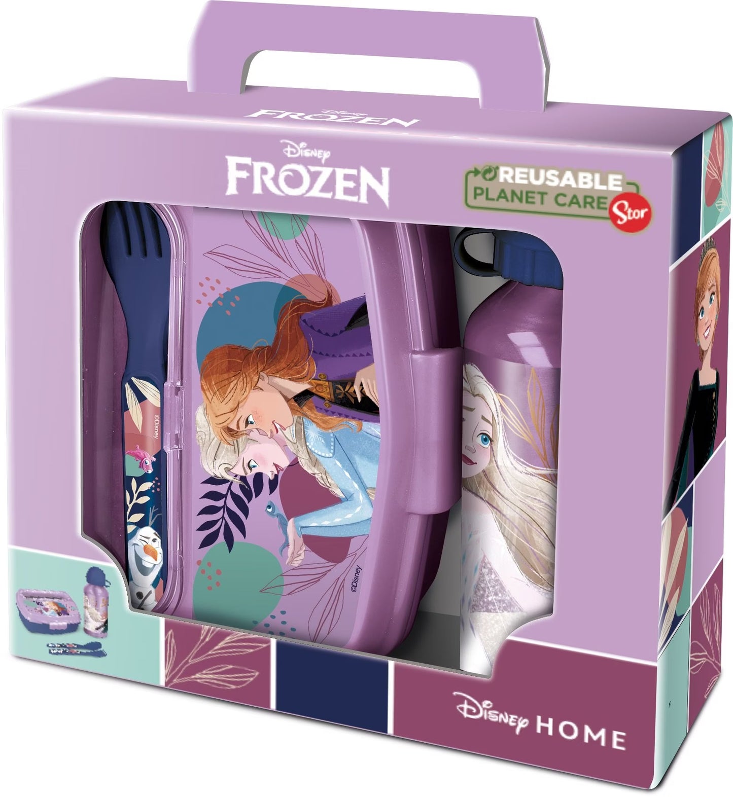 Set Lunch Box Frozen – 4 pièces