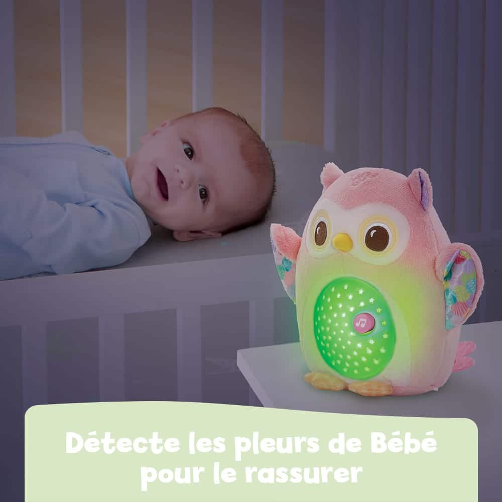 VTech Ma Veilleuse Lumi’Chouette – Rose