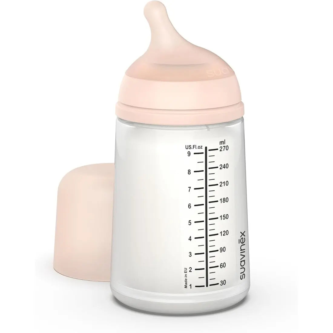 Biberon Suavinex Anti-Coliques Zero.Zero Débit Moyen 270ml – 3 mois+