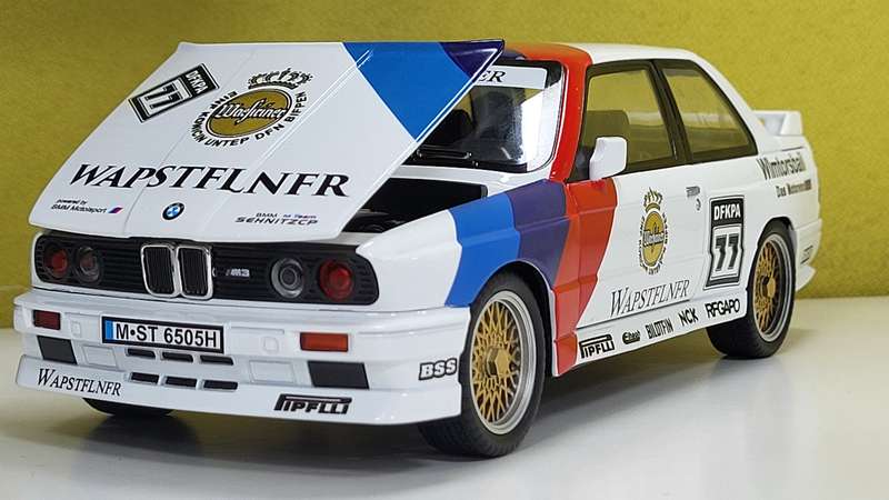 Modèle réduit BMW M3 E30 - Échelle 1:24